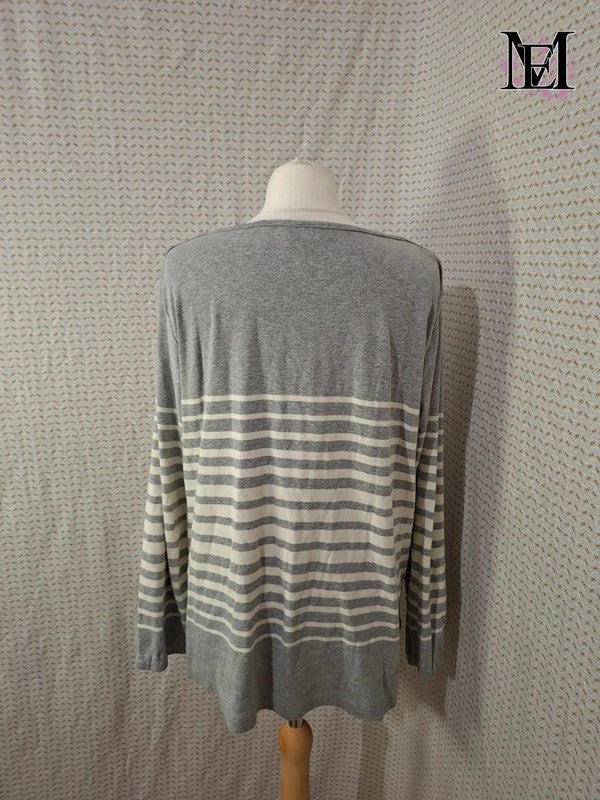 Pull gris Kiabi Taille L