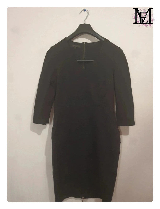 Robe moulante noir