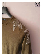 Blouse vert kaki Zara -Taille S -36