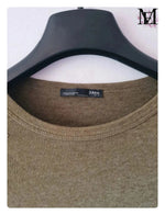 Blouse vert kaki Zara -Taille S -36