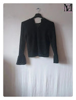 Blouse noir Zara - Taille M - 38