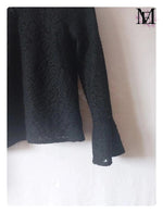 Blouse noir Zara - Taille M - 38