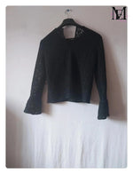 Blouse noir Zara - Taille M - 38