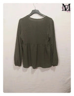 Blouse kaki - Taille L - 40