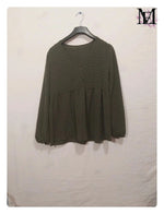 Blouse kaki - Taille L - 40