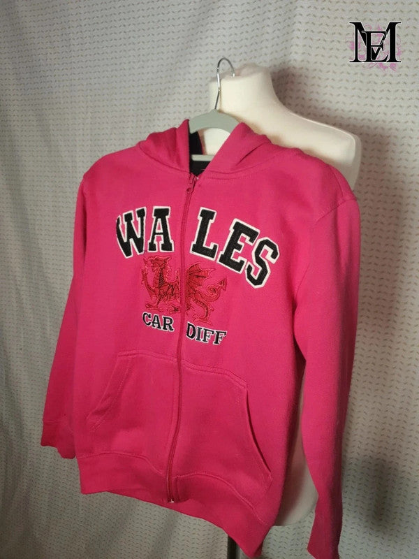 Sweat à capuche rose Manav