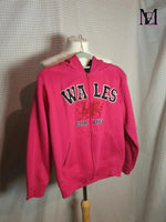 Sweat à capuche rose Manav