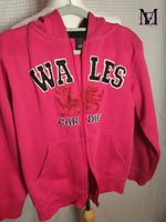 Sweat à capuche rose Manav