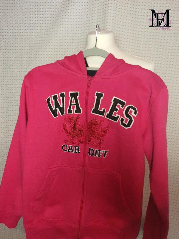 Sweat à capuche rose Manav