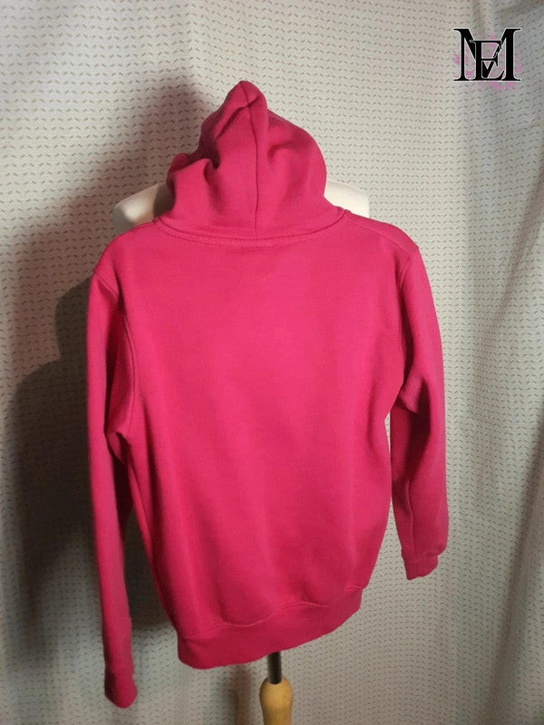 Sweat à capuche rose Manav