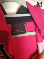 Sweat à capuche rose Manav