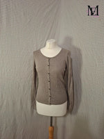 Cardigan beige Camaïeu - Taille M - 38