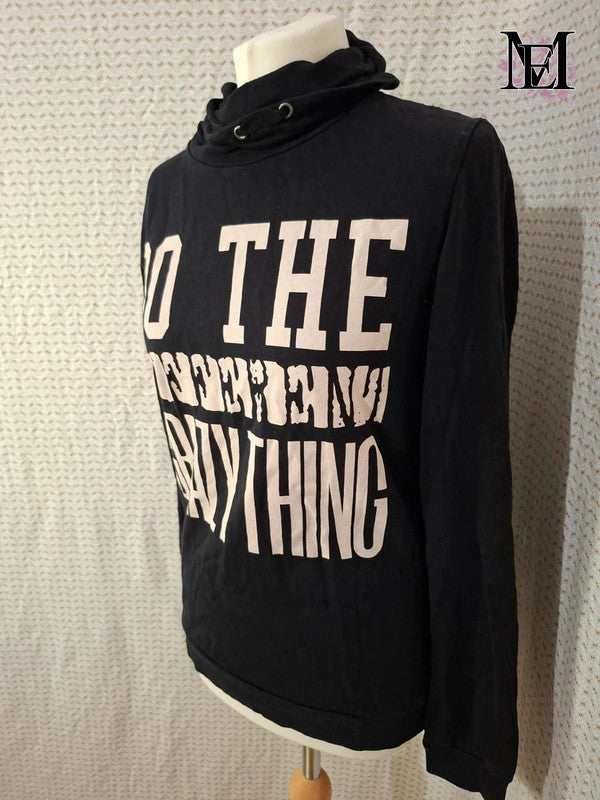 Pull noir Kiabi - Taille 16ans