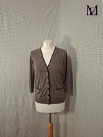 Cardigan marron H&M - Taille M - 38