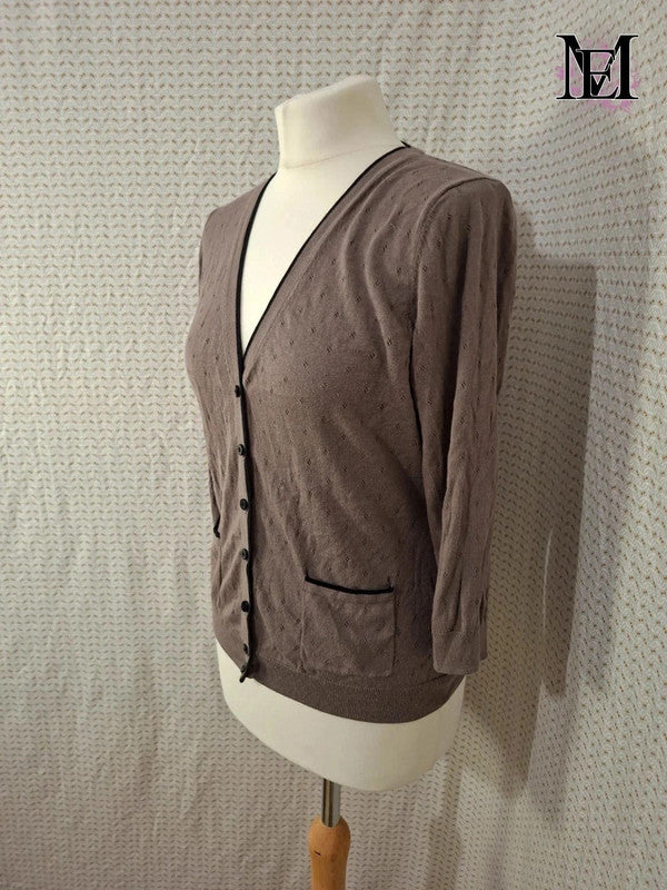 Cardigan marron H&M - Taille M - 38