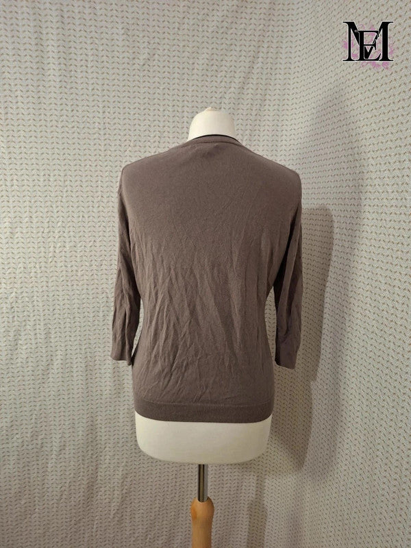 Cardigan marron H&M - Taille M - 38