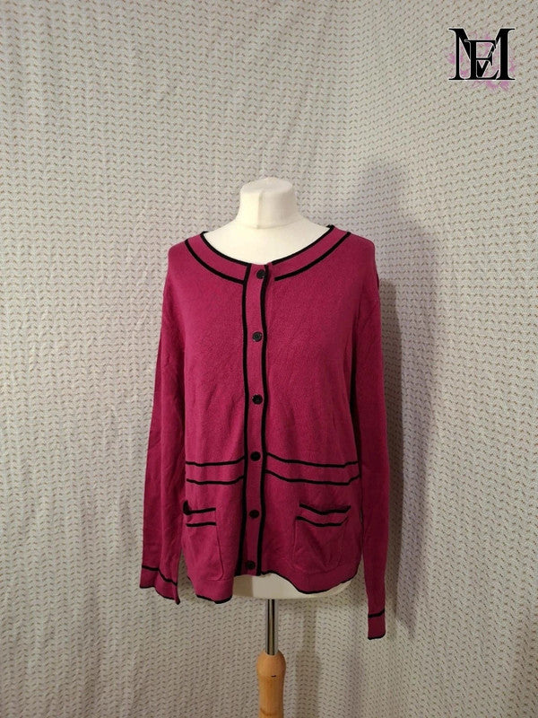 Cardigan violet Antonelle - Taille 2XL - 44
