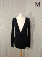 Cardigan noir Somewhere - Taille S - 36
