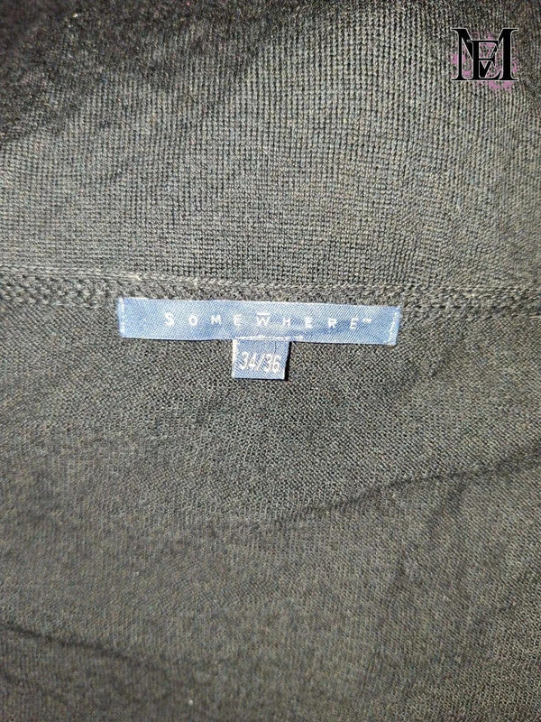 Cardigan noir Somewhere - Taille S - 36