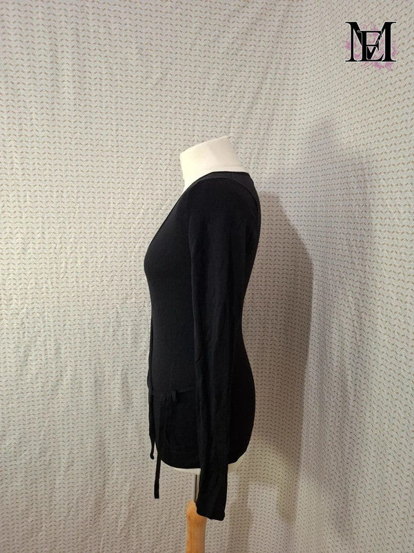 Cardigan noir Somewhere - Taille S - 36