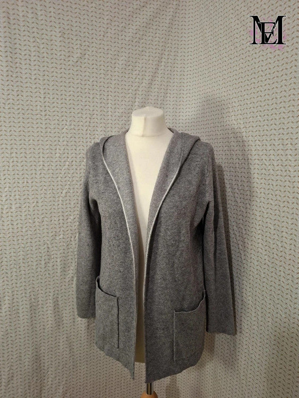 Cardigan gris à capuche Camaïeu - Taille M - 38