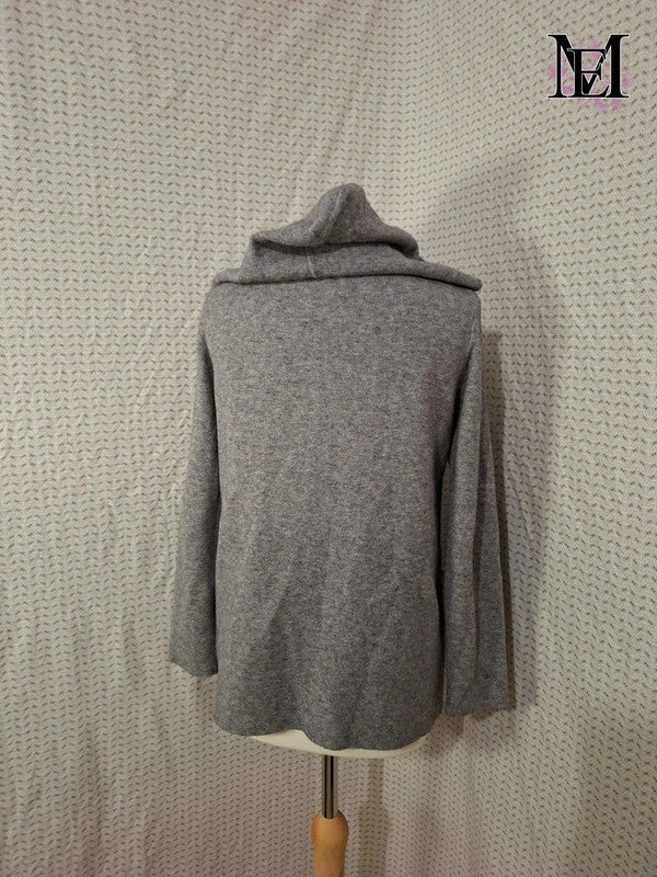 Cardigan gris à capuche Camaïeu - Taille M - 38
