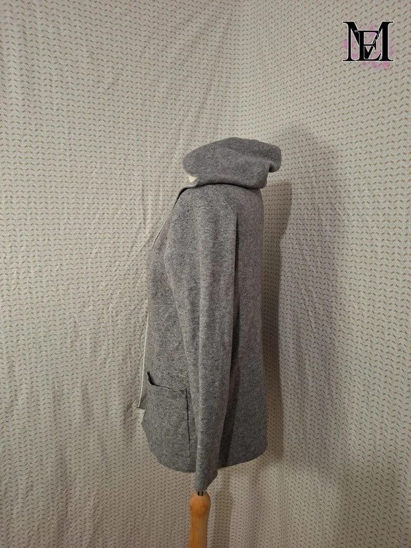 Cardigan gris à capuche Camaïeu - Taille M - 38