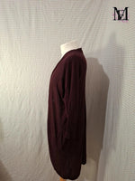 Cardigan rouge bordeaux H&M - Taille M - 38