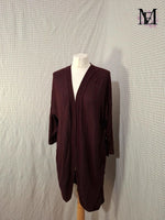Cardigan rouge bordeaux H&M - Taille M - 38