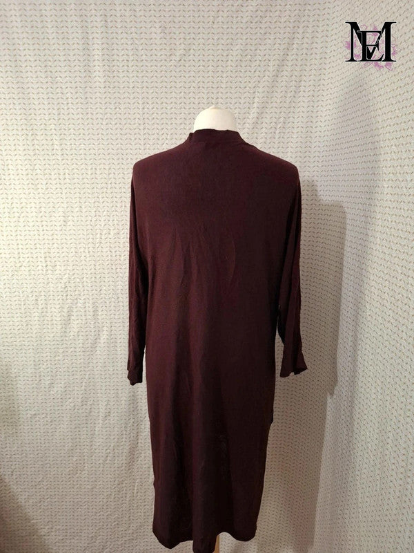 Cardigan rouge bordeaux H&M - Taille M - 38