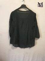 T-shirt manche long noir - Taille M - 38