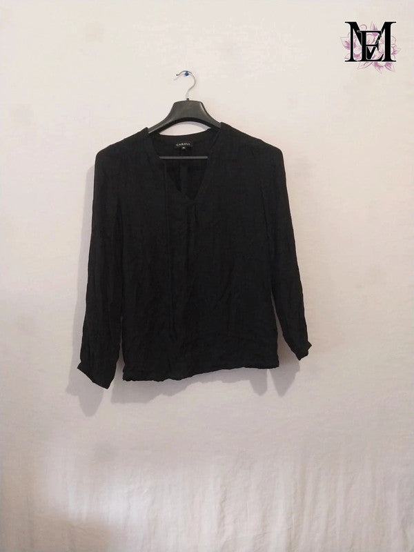 Blouse noir Caroll - Taille S - 36