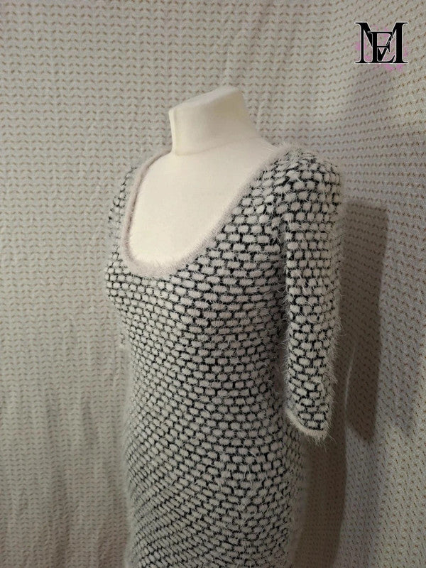 Robe à motif Mademoiselle-Élégance - Taille S - 36