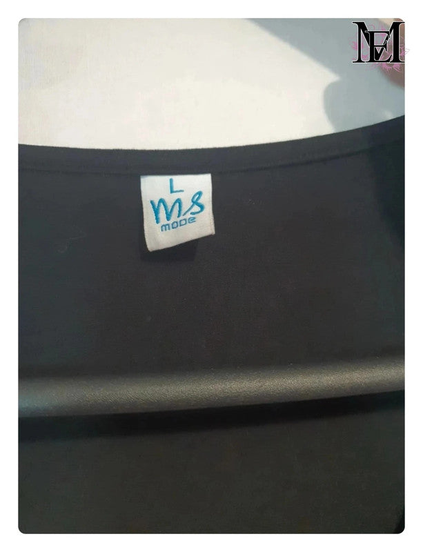 Robe noir moulante Ms Mode - Taille l - 40