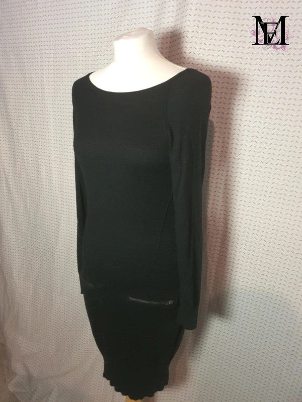 Robe noire moulante Camaïeu - Taille M - 38