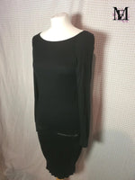Robe noire moulante Camaïeu - Taille M - 38