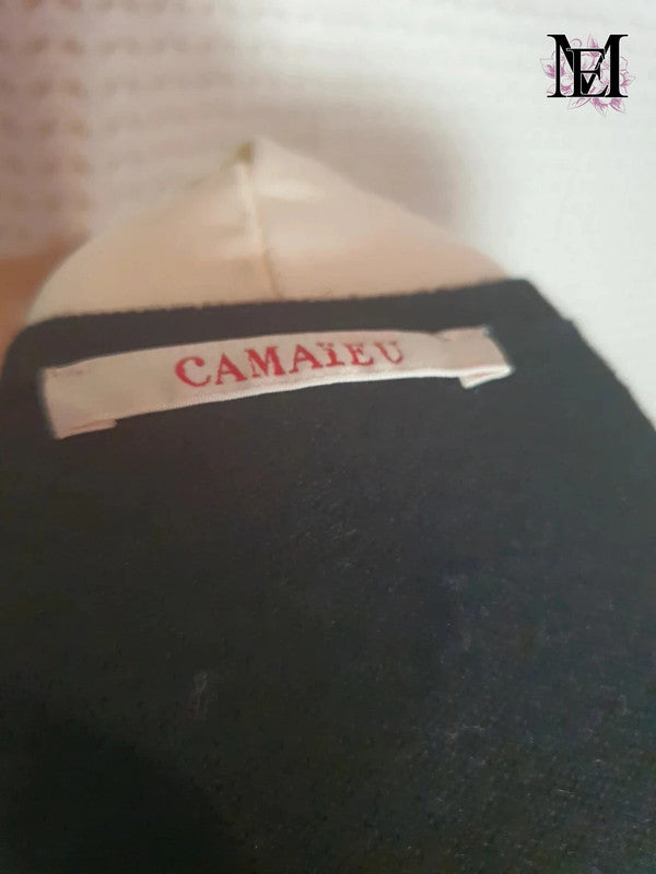 Robe noire moulante Camaïeu - Taille M - 38