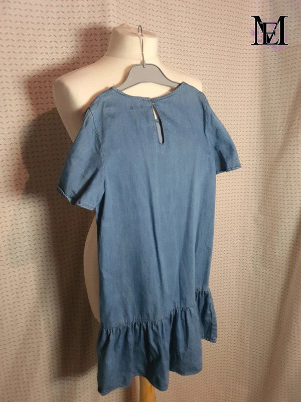 Robe bleu Kiabi - 8 ans