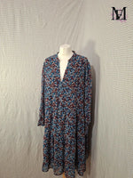 Robe fleurie MNG - Taille 2XL - 44