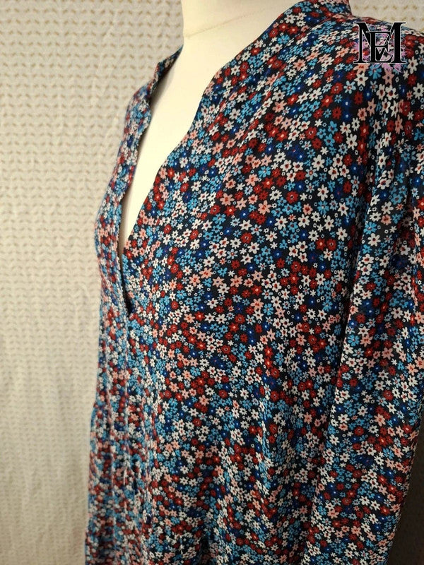 Robe fleurie MNG - Taille 2XL - 44