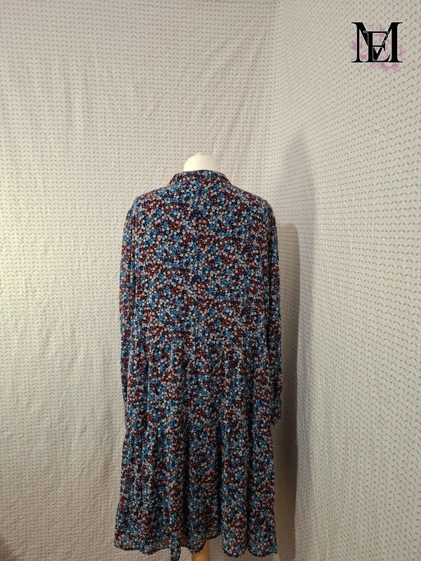 Robe fleurie MNG - Taille 2XL - 44