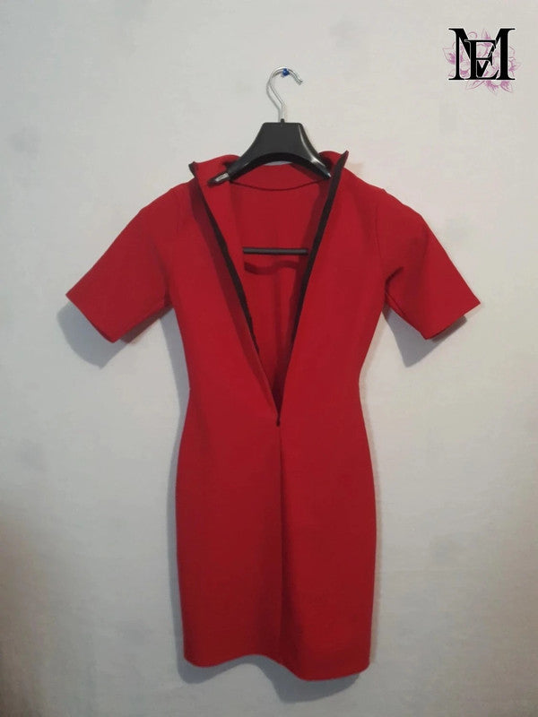 Robe rouge Missguided - Taille S - 36