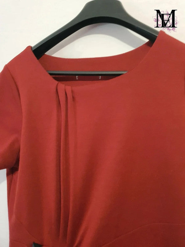 Robe rouge Capicua 303 - Taille S - 36