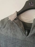 Superbe petite robe grise Mademoiselle-Élégance - Taille M - 38