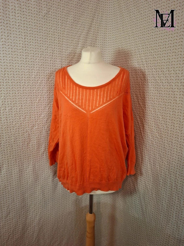 Blouse orange Grain de Malice - Taille XL - 42