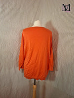 Blouse orange Grain de Malice - Taille XL - 42