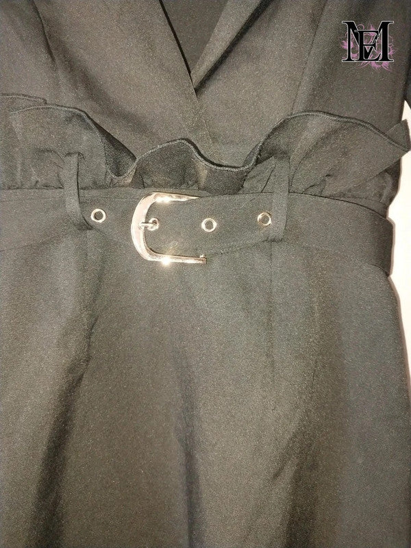 Robe noir PrettyLittleThing Taille XXS - 32