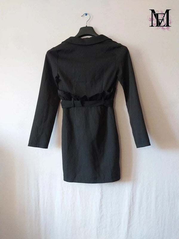 Robe noir PrettyLittleThing Taille XXS - 32