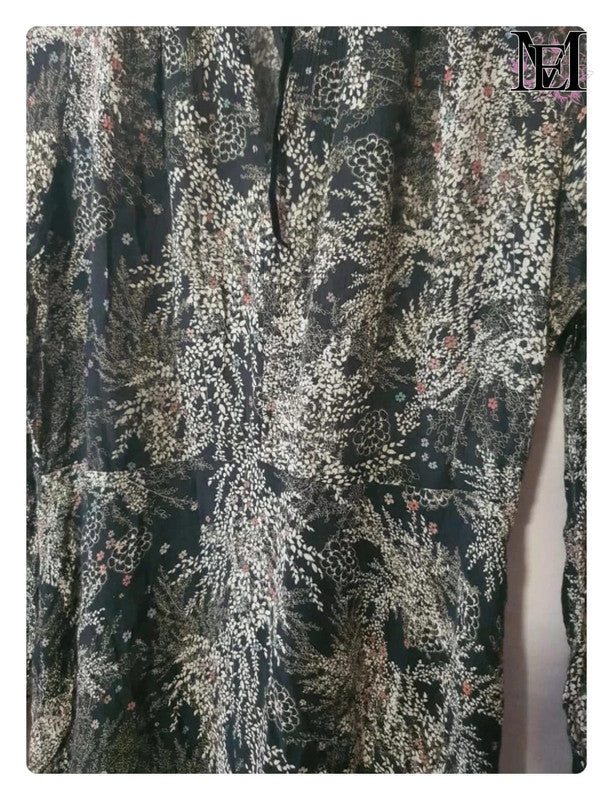 Robe feuillus Sinéquanone - Taille L - 40