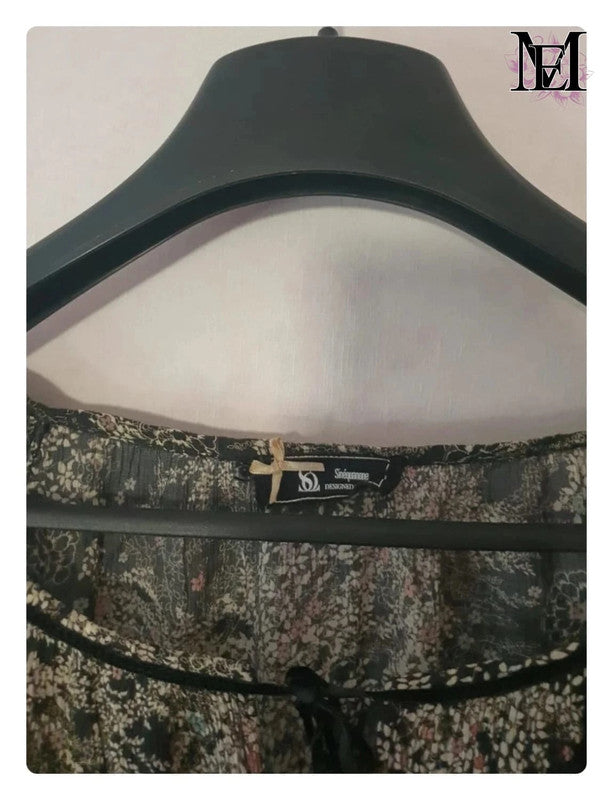 Robe feuillus Sinéquanone - Taille L - 40